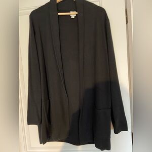 J Crew WOMENS Black Sweater Blazer Size M